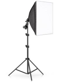 Photography 50x70CM Softbox Lighting Kits Professional Light System With E27 Photographic Bulbs Photo Studio Equipment